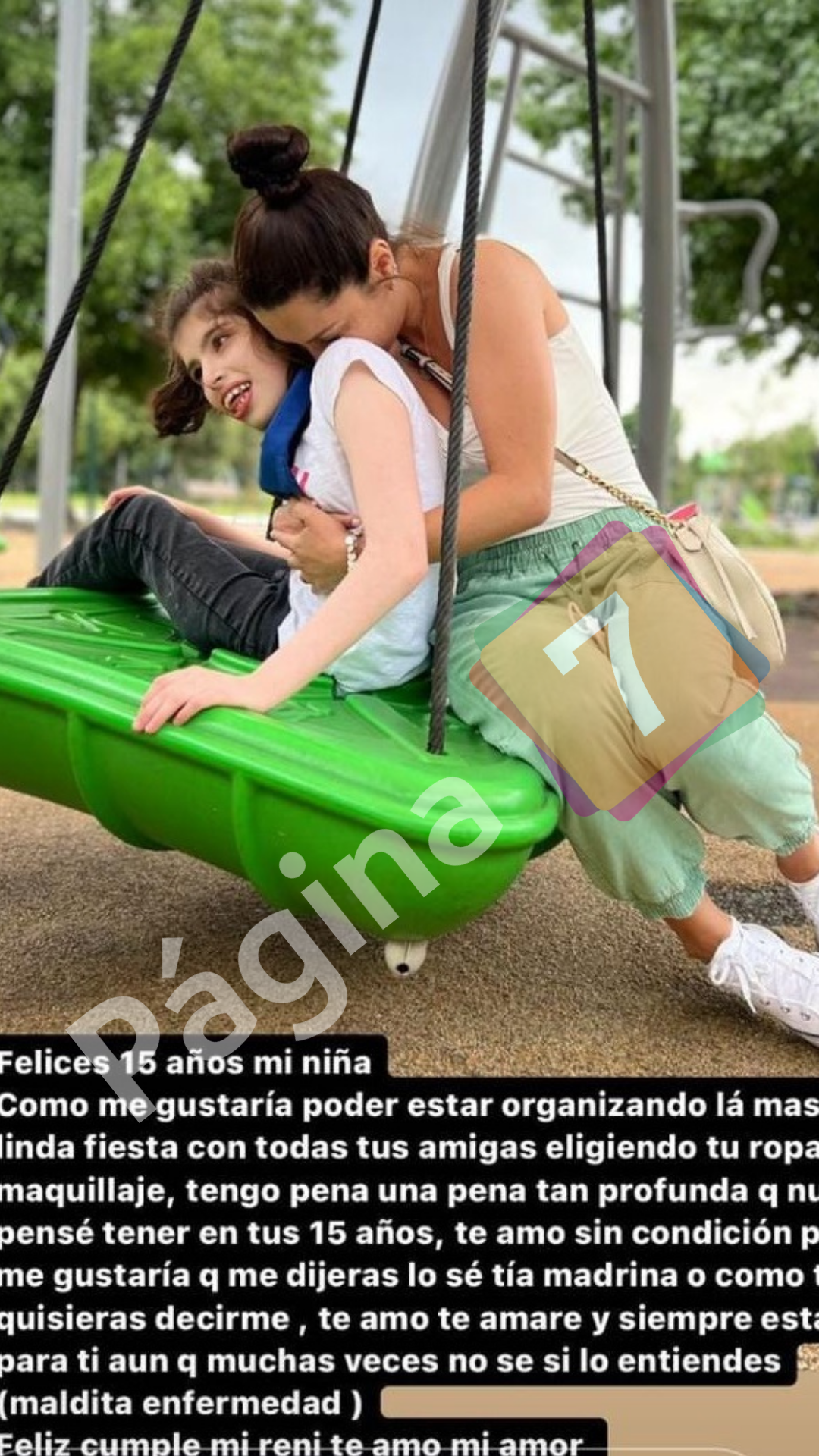 Daniela Aránguiz escribió sensible dedicatoria a su sobrina Renata por su cumpleaños: es hija de Rigeo