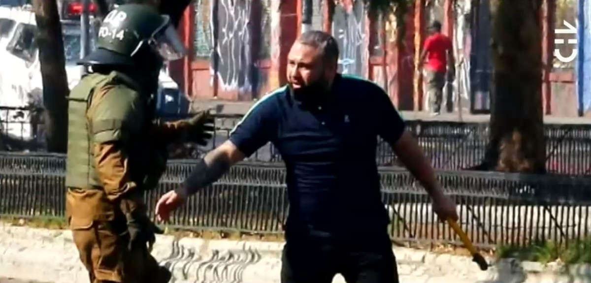 “Qué hablabas con carabineros?”: comerciante que portaba arma en Meiggs entregó su relato de los hechos 