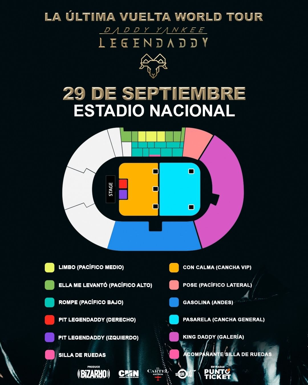 Entradas Daddy Yankee 2022: ¿cuándo se venden en Puntoticket y cuáles son sus precios?