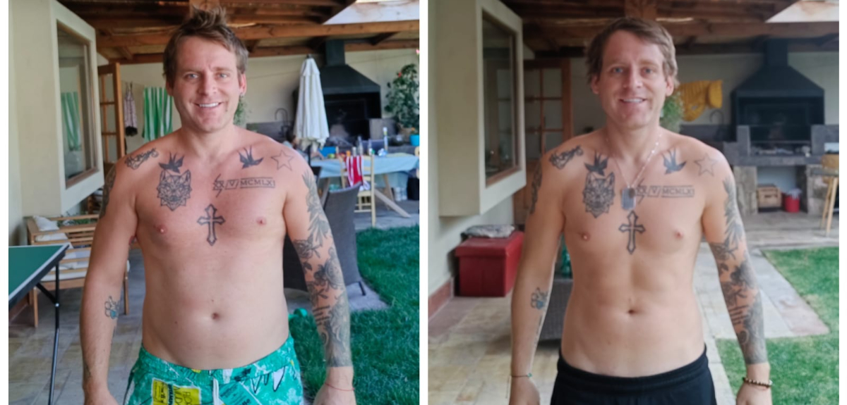 Felipe Camus bajó 10 kilos en casi dos meses: contó la formula de su éxito