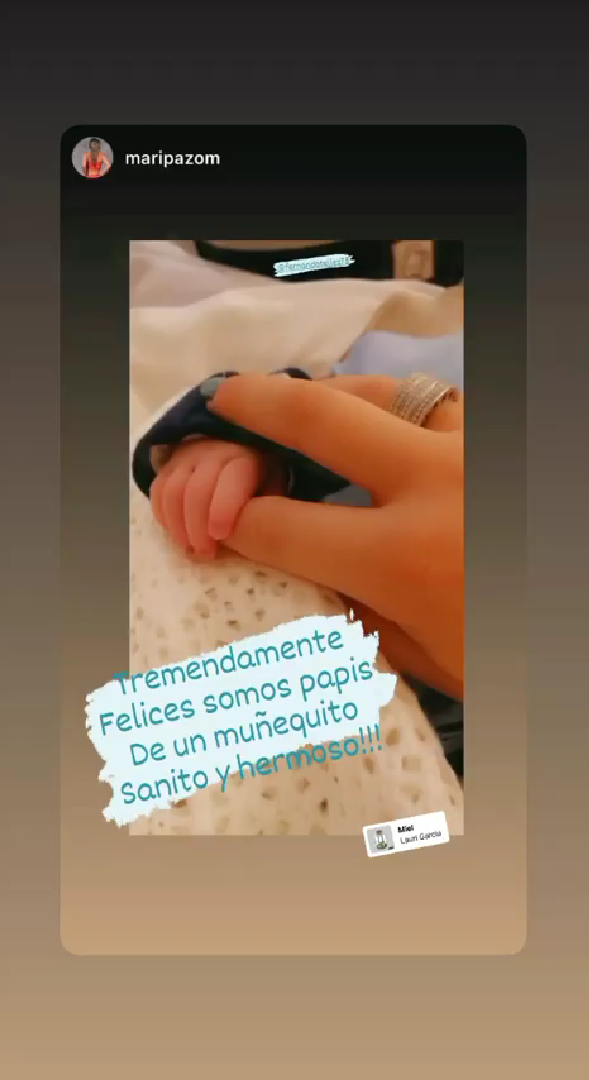 Fernando Téllez se convirtió en padre.