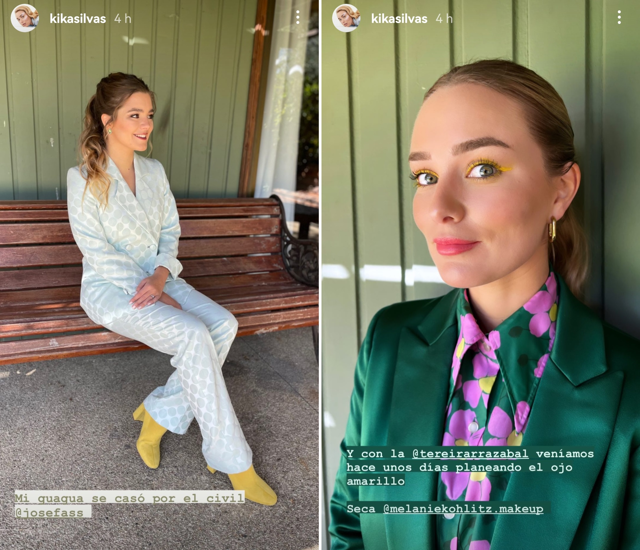 Kika Silva matrimonio hermana menor