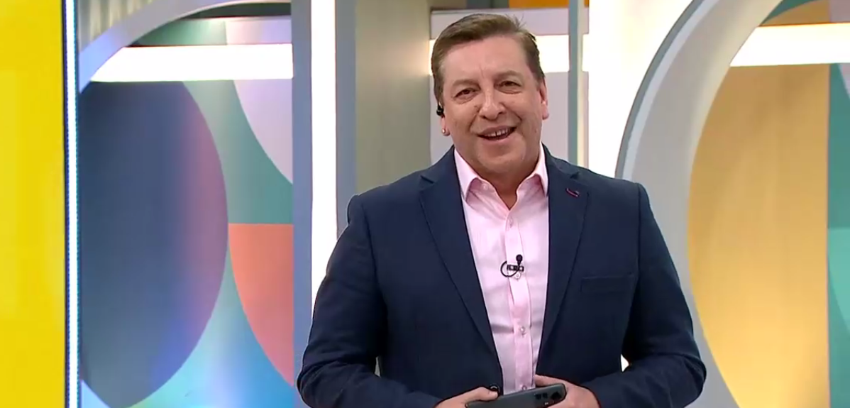 JC Rodríguez protagonizó cómico momento en matinal de CHV durante mención: 