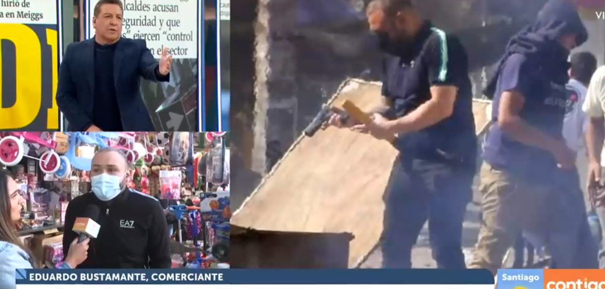 Julio César Rodríguez perdió la paciencia con comerciante que portaba arma en Meiggs