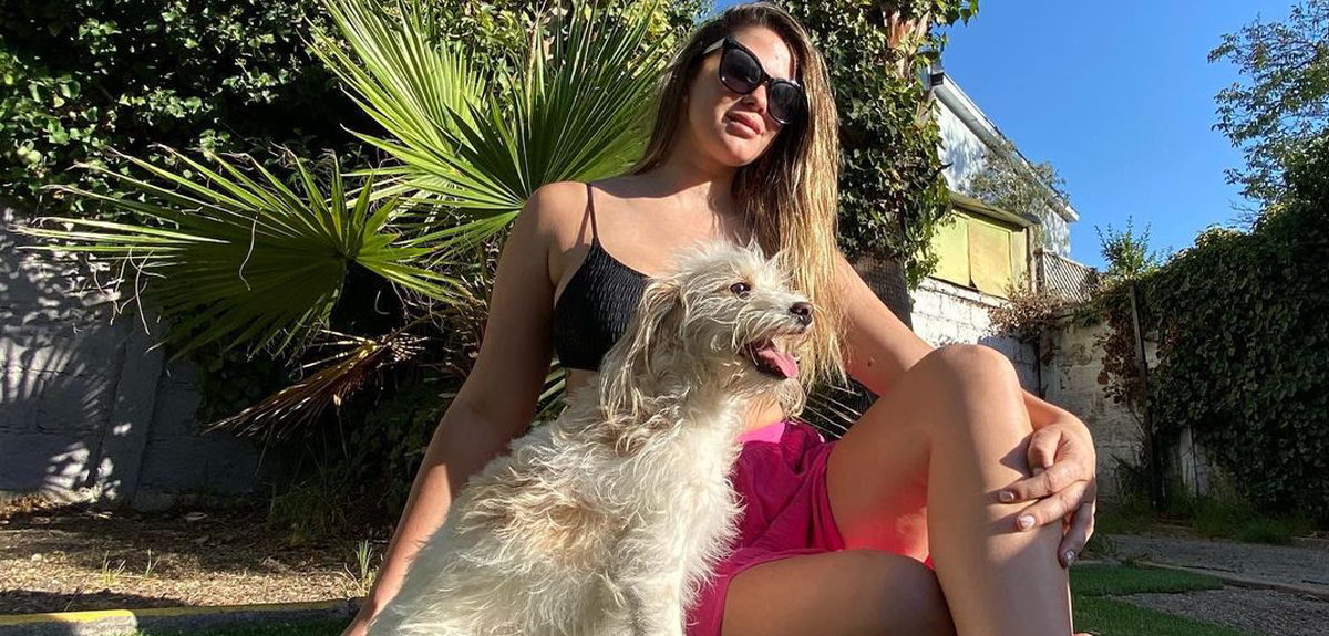 Laura Prieto mostró reencuentro con su perrito Pancho tras breve extravío: 