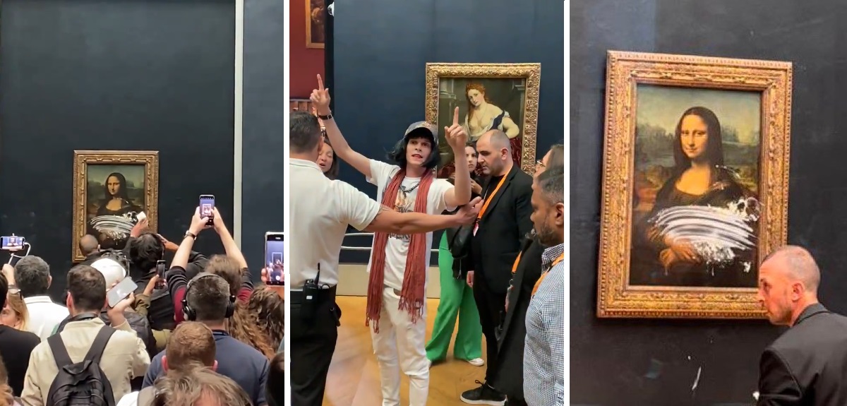 Insólito atentado contra la Mona Lisa: Museo del Louvre interpuso demanda contra el responsable