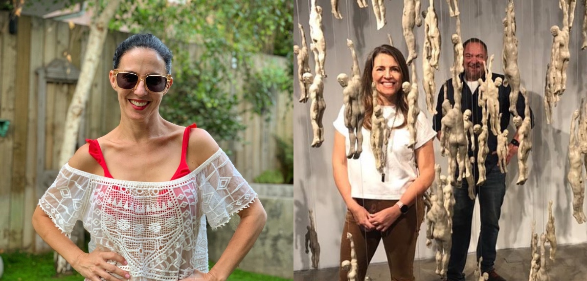 Luz Valdivieso visitó exposición de pareja de Monserrat Álvarez y compartió aplaudida reflexión