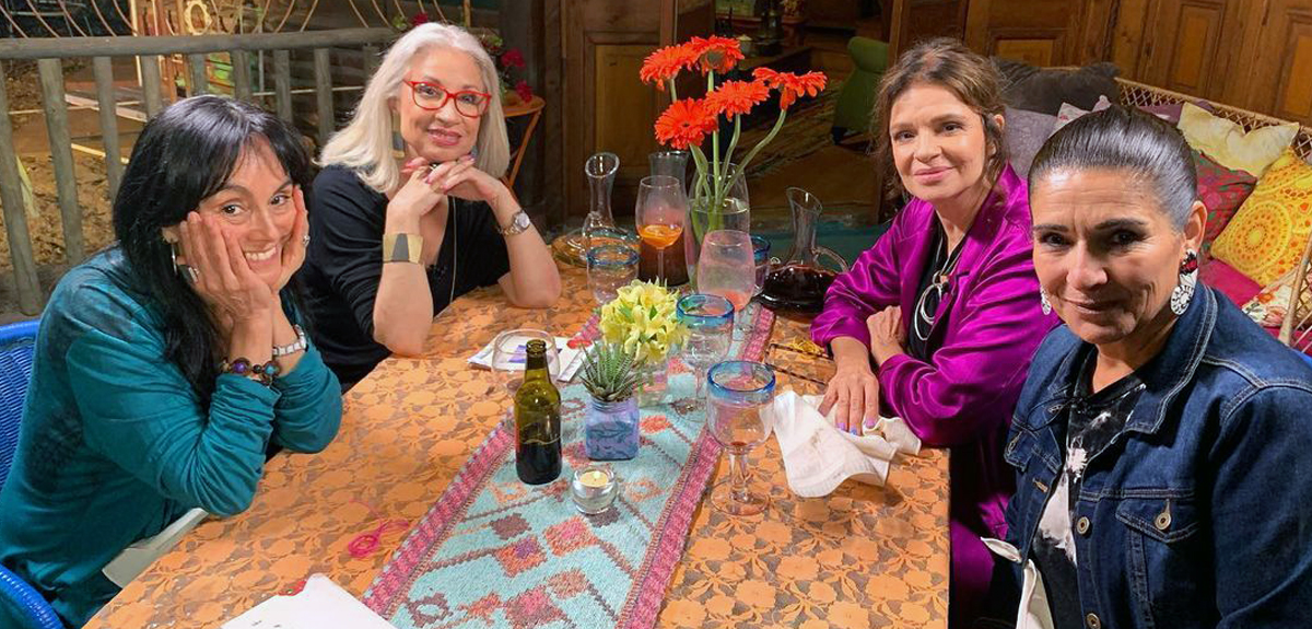 Magda Max-Neef compartió backstage de 'La Divina Comida' junto a Pepi Velasco y Loreto Valenzuela
