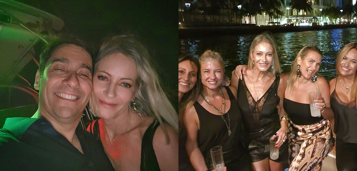 Marcela Vacarezza tuvo lujoso cumpleaños junto a sus amigos: Rafael Araneda arrendó un barco