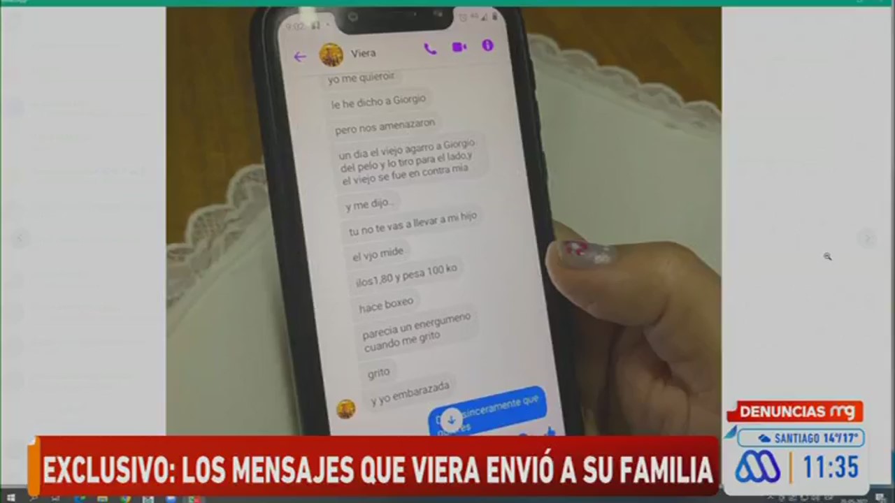 “Si sales de aquí, sales sin dientes”: revelan mensajes que envió chilena secuestrada en Perú