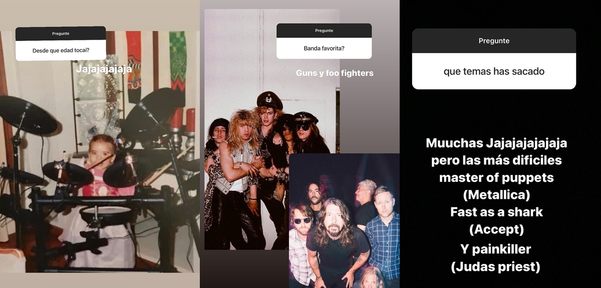 Jorge Zabaleta mostró el talento de su hija Milagros para la batería: "¡Qué romántica, me encanta!"