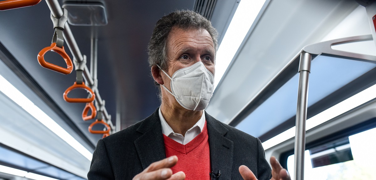 Ministro de Transportes por vagones exclusivos para mujeres en el Metro: 