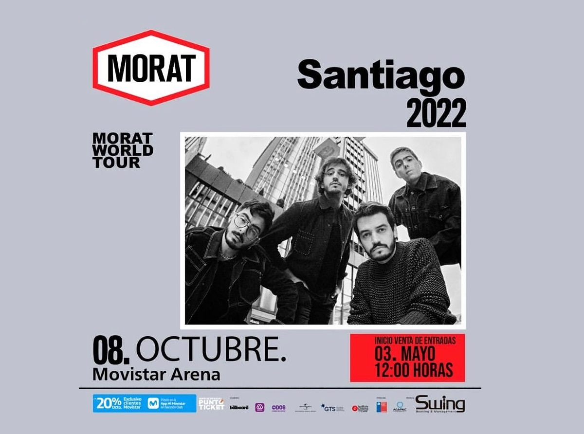 Morat entradas Movistar Arena