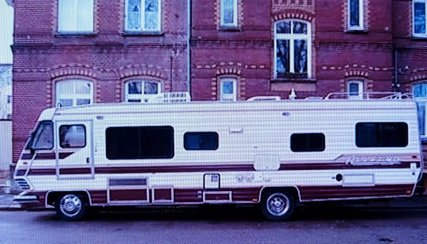 Motorhome de Christian Bruckner donde se hallo prueba de Madeleine McCann