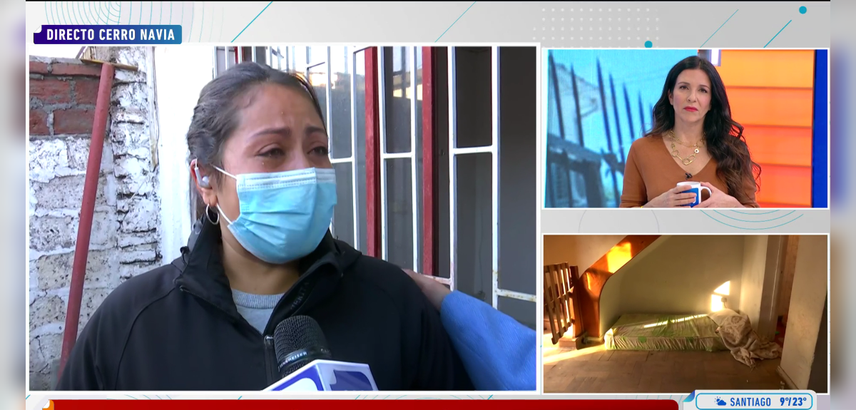 Mujer rompió en llanto al denunciar a arrendatarios: le deben $7 millones y desmantelaron su casa