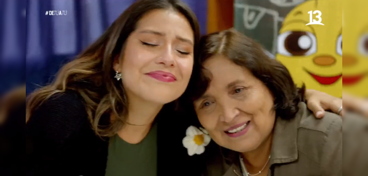 El noble gesto de familia de María José Quintanilla con su profesora del colegio: 