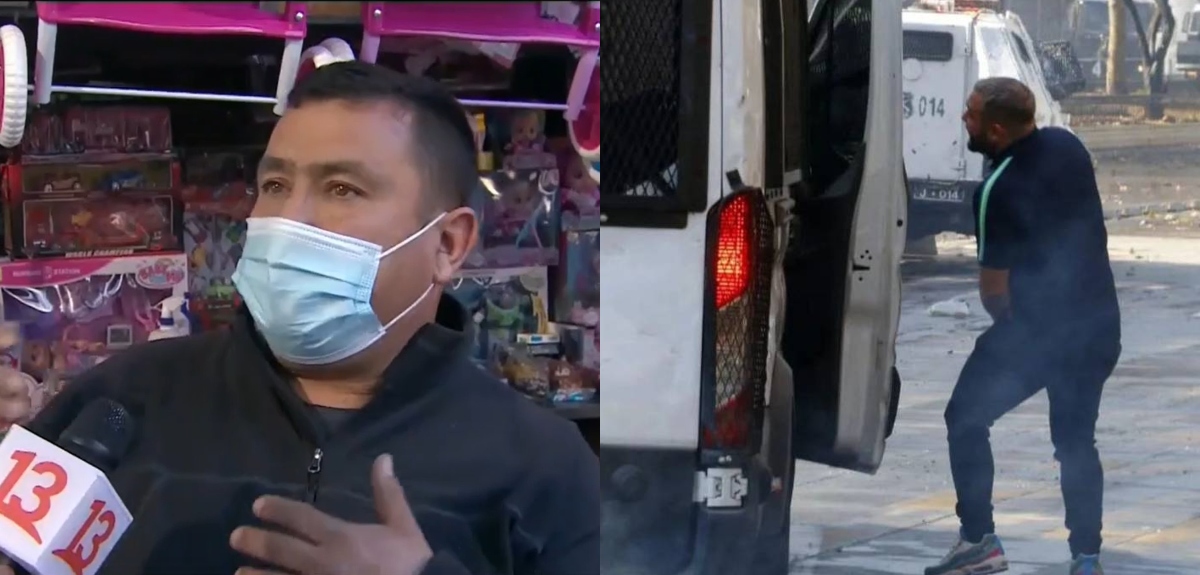 Padre de comerciante armado en Barrio Meiggs explicó cuestionado video: “Él no ha hecho nada malo”