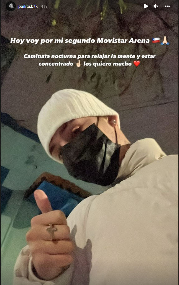 Pailita se emocionó tras regresar a su natal Punta Arenas