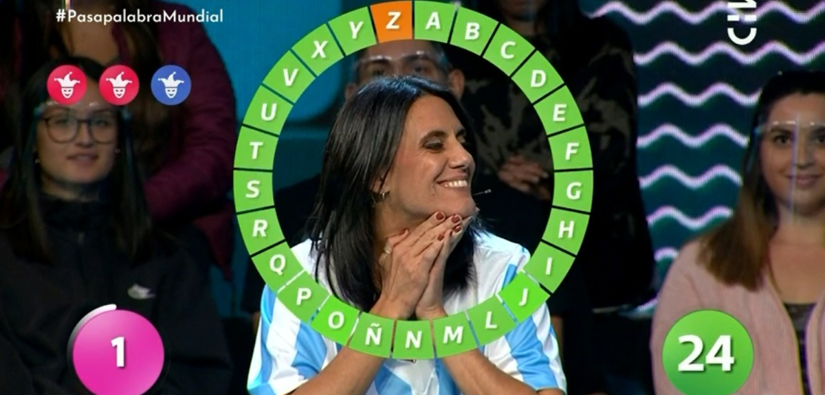 Participante argentina estuvo a una respuesta de ser la segunda ganadora de Pasapalabra Mundial