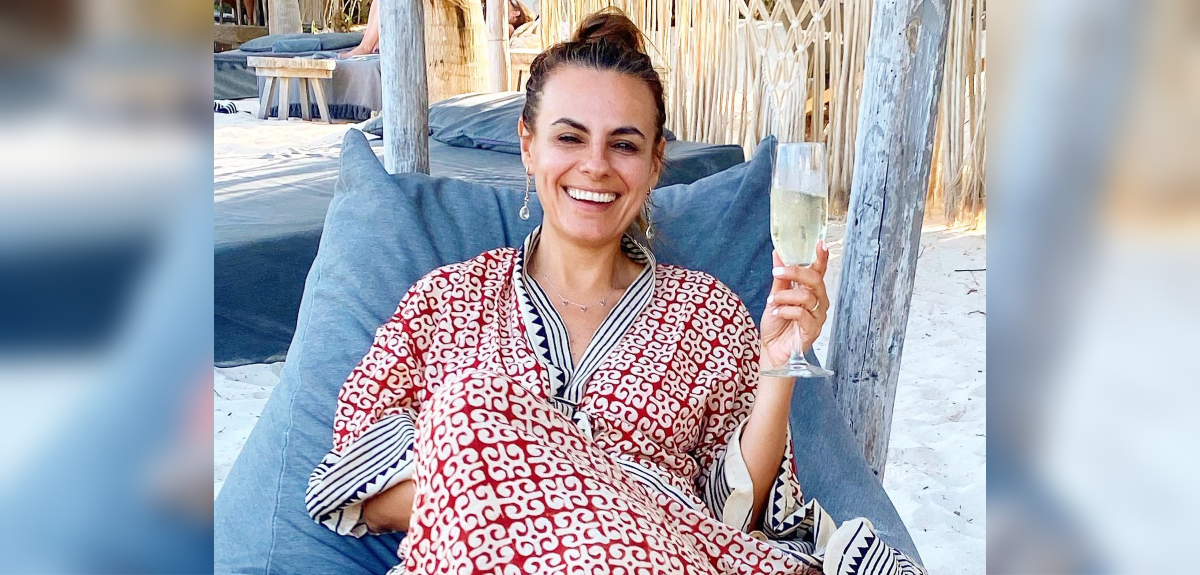 Pía Guzmán contó por qué decidió tomarse un descanso sin sus tres hijos: fue a México con su esposo