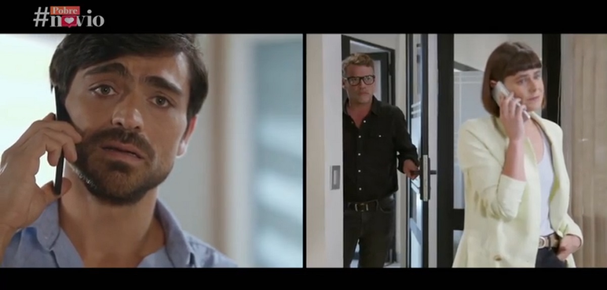 Eduardo escuchó a Francisca confesarle su amor a Santiago en Pobre Novio: su rostro causó reacciones