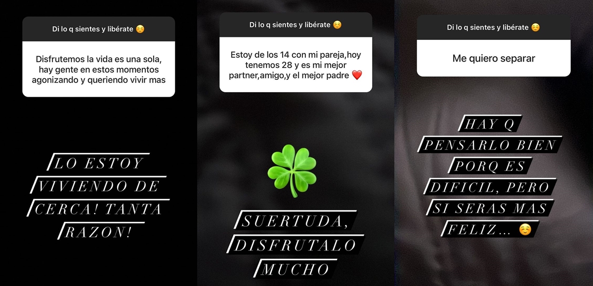 Gissella Gallardo y sus honestos dichos en redes "Separarse es difícil, pero sí serás más feliz"