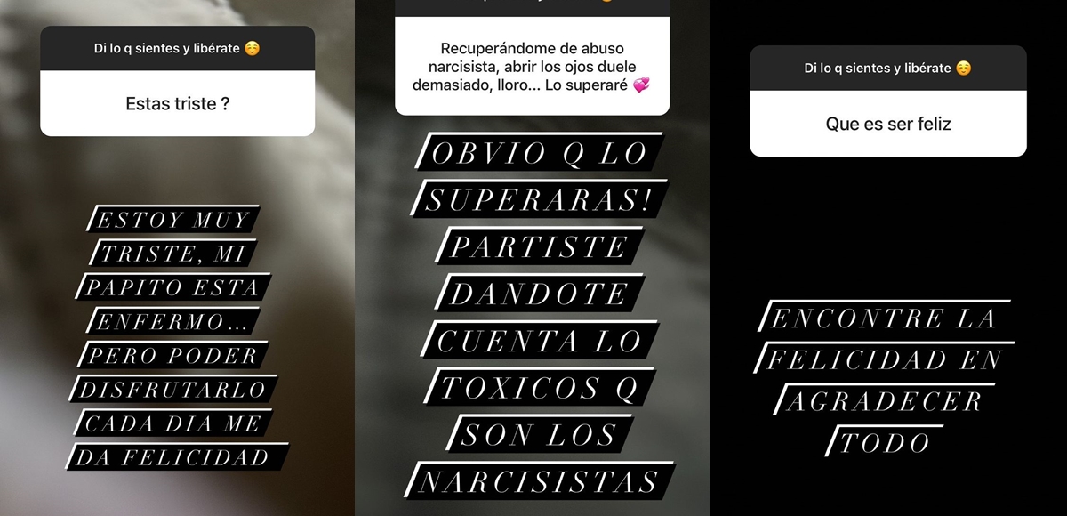 Gissella Gallardo y sus honestos dichos en redes "Separarse es difícil, pero sí serás más feliz"