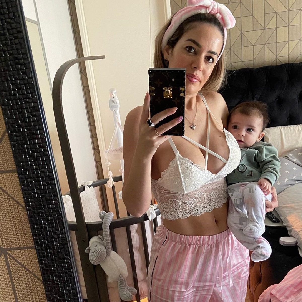 Sandy Boquita transformación de su cuerpo tras embarazo