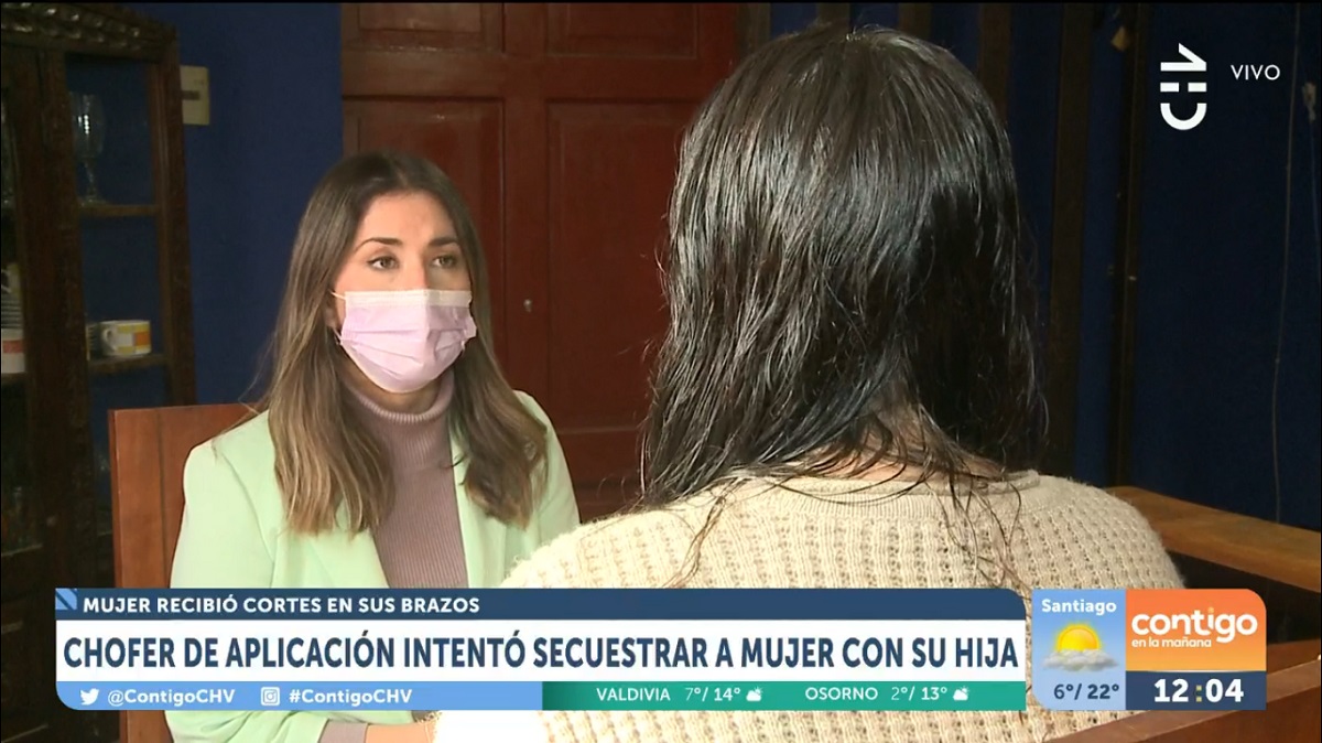 Secuestro chofer aplicación