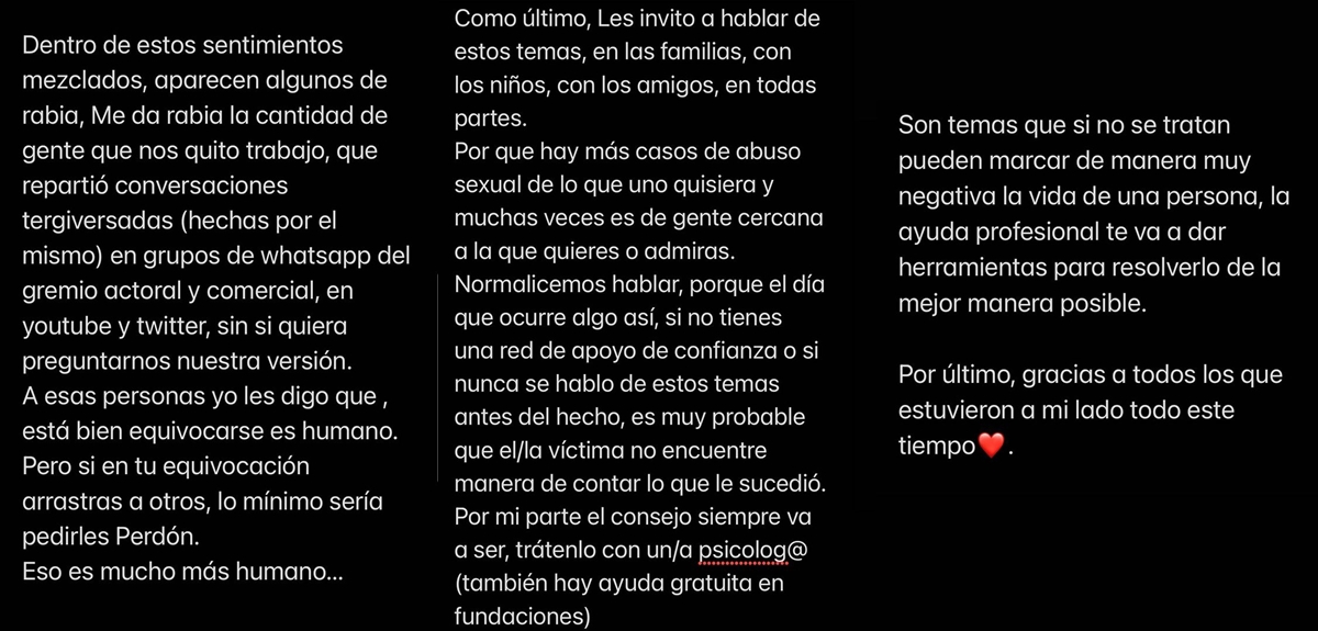 Tutu Vidaurre hizo dura crítica tras sentencia de Nicolás López: apuntó a quienes no le creyeron