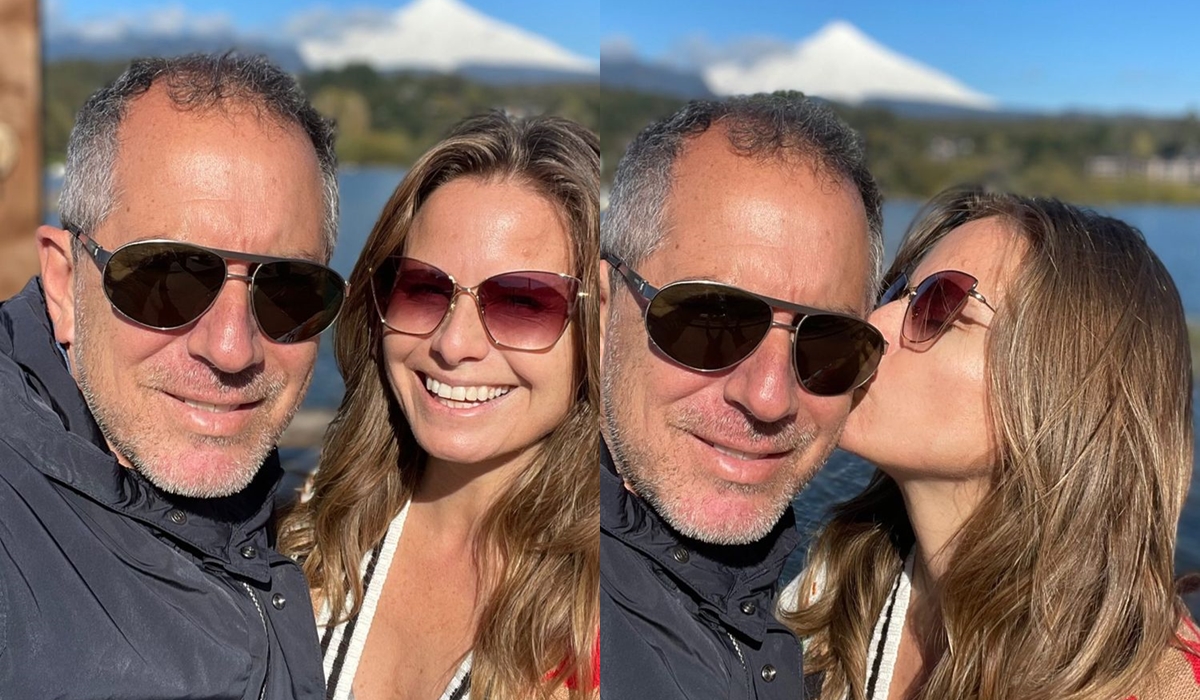 Soledad Onetto mostró a su pareja en románticas postales desde Pucón
