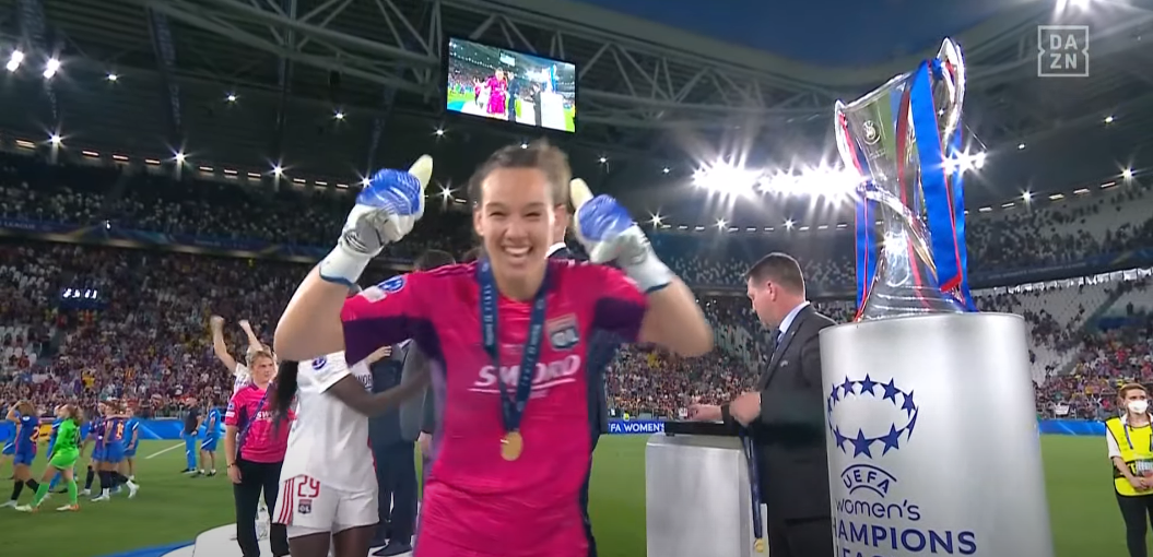 Christiane Endler otra vez hace historia: ganó la Champions League con el Olympique de Lyon