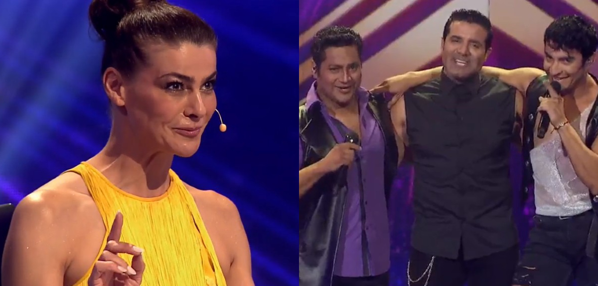 Tonka Tomicic emitió coqueto comentario tras presentación de imitadores de Chayanne: “Derretida”