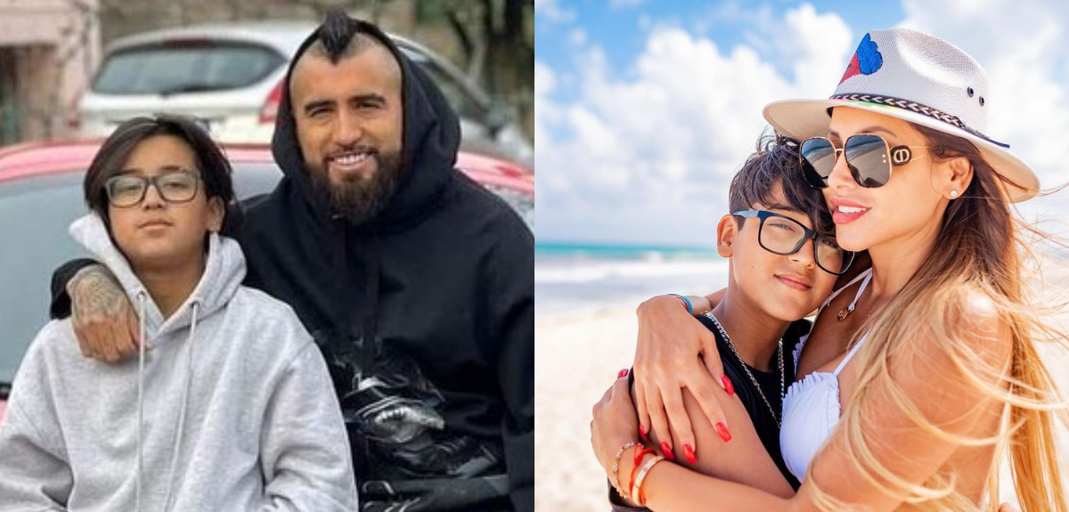 Vidal y Marité Matus festejaron el cumpleaños de su hijo Alonso: “Contigo aprendí”