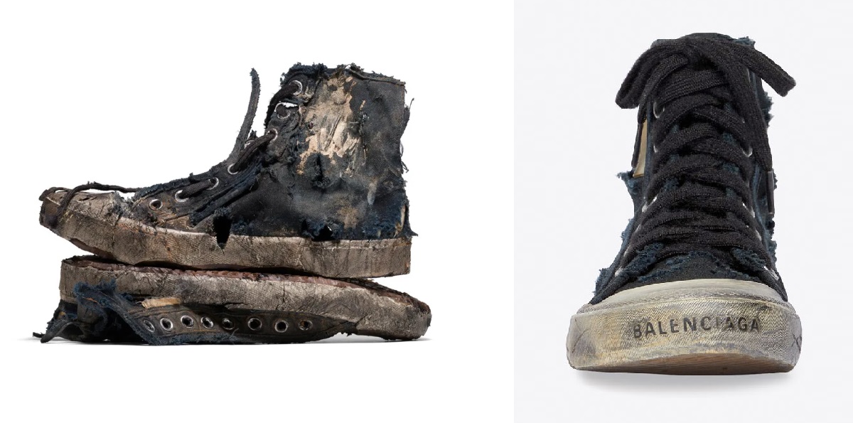 Zapatillas Paris rotas Balenciaga