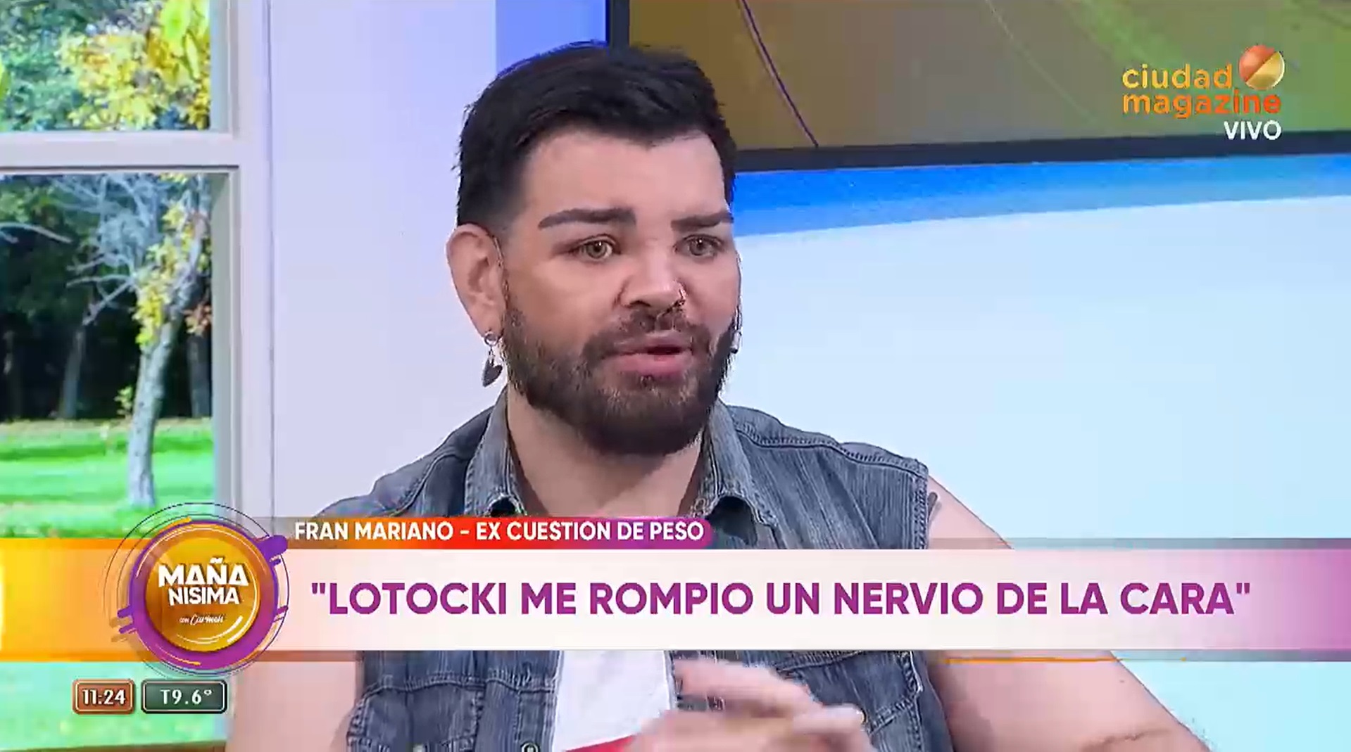 Fran Mariano mostró sus operaciones