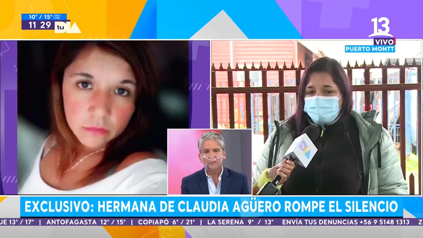 Hermana de Claudia Agüero