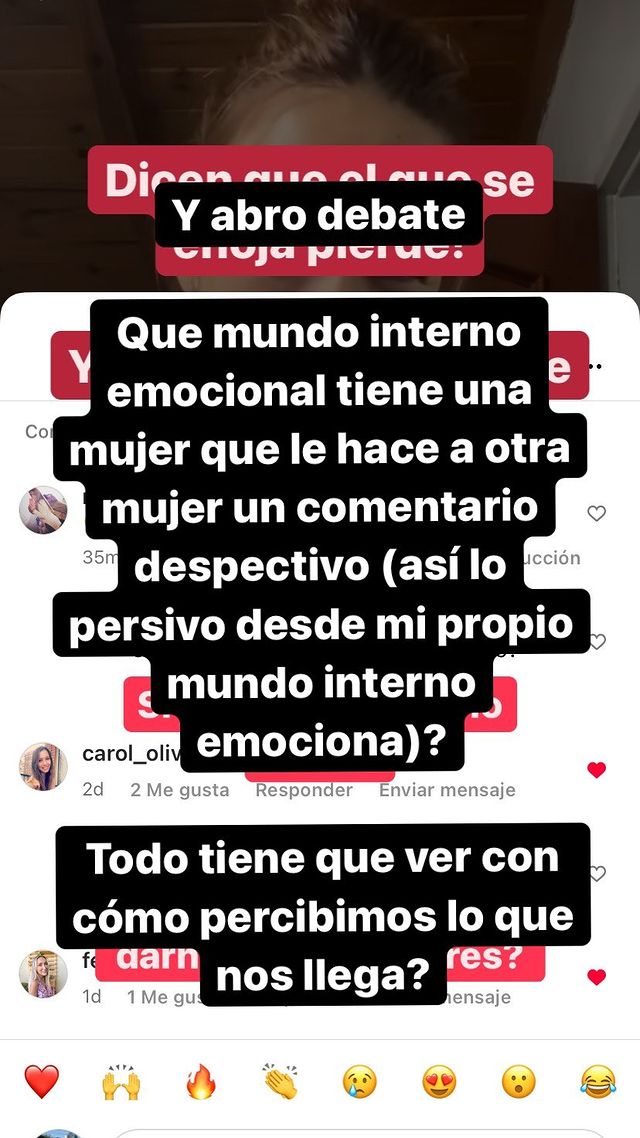 Janis Pope expuso ofensivo mensaje de usuaria en su Instagram: “No lo quise dejar pasar”