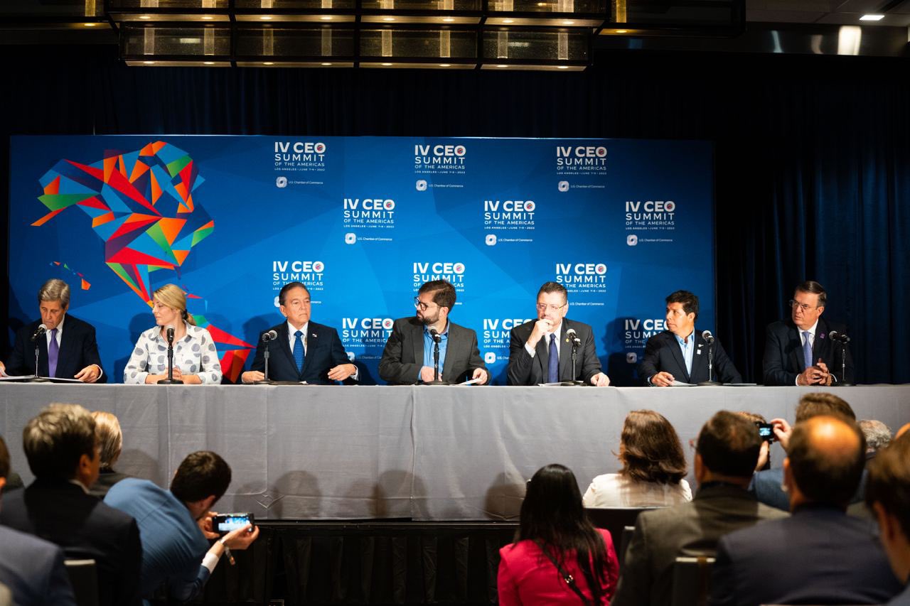 Presidente Boric en lanzamiento de la Coalición Américas por la Protección del Océano