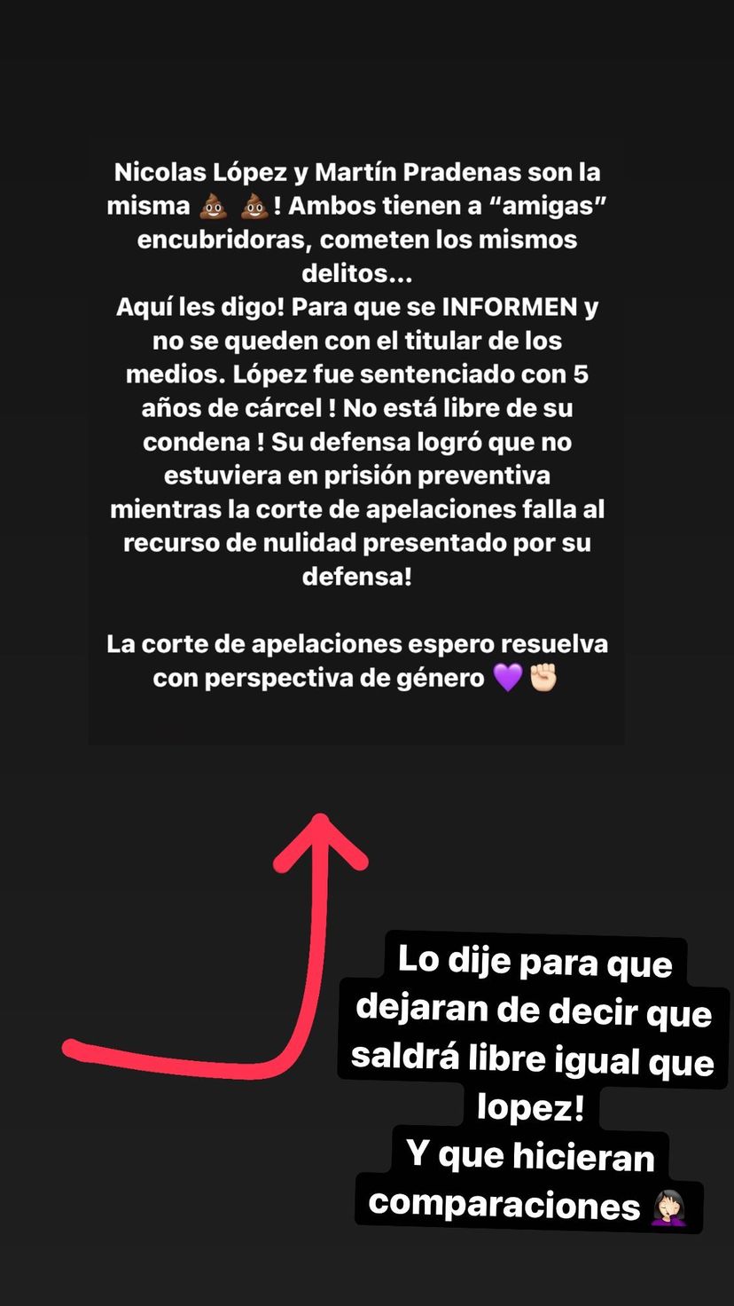 Hermana de Carla Barra explicó caso de Nicolás López.