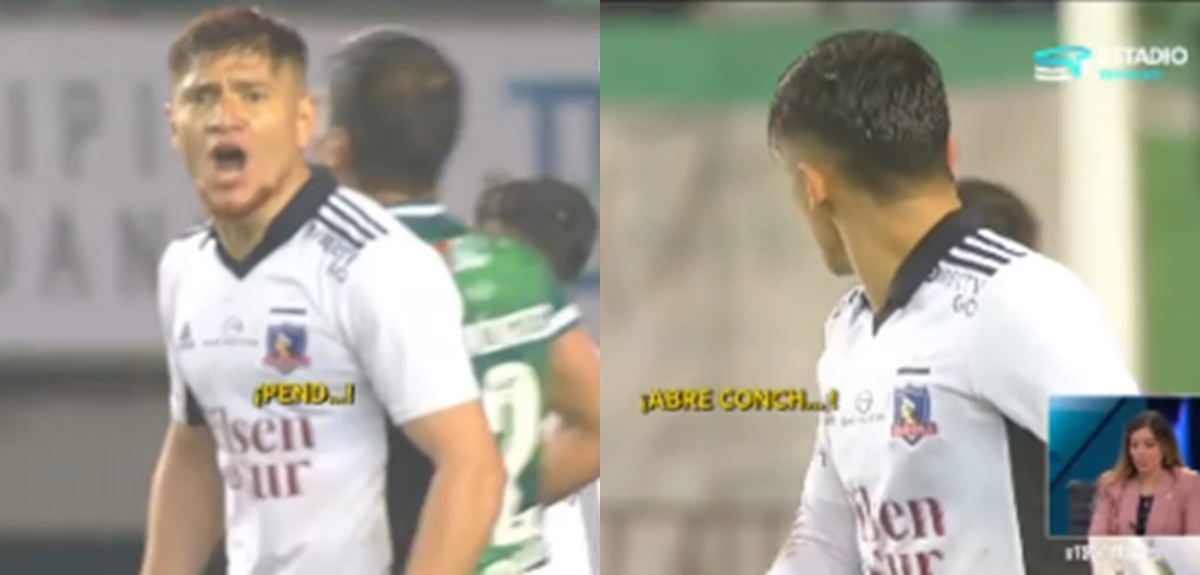 Pese a ir goleando: captan áspero cruce entre Pablo Solari y Leo Gil en duelo de Colo Colo