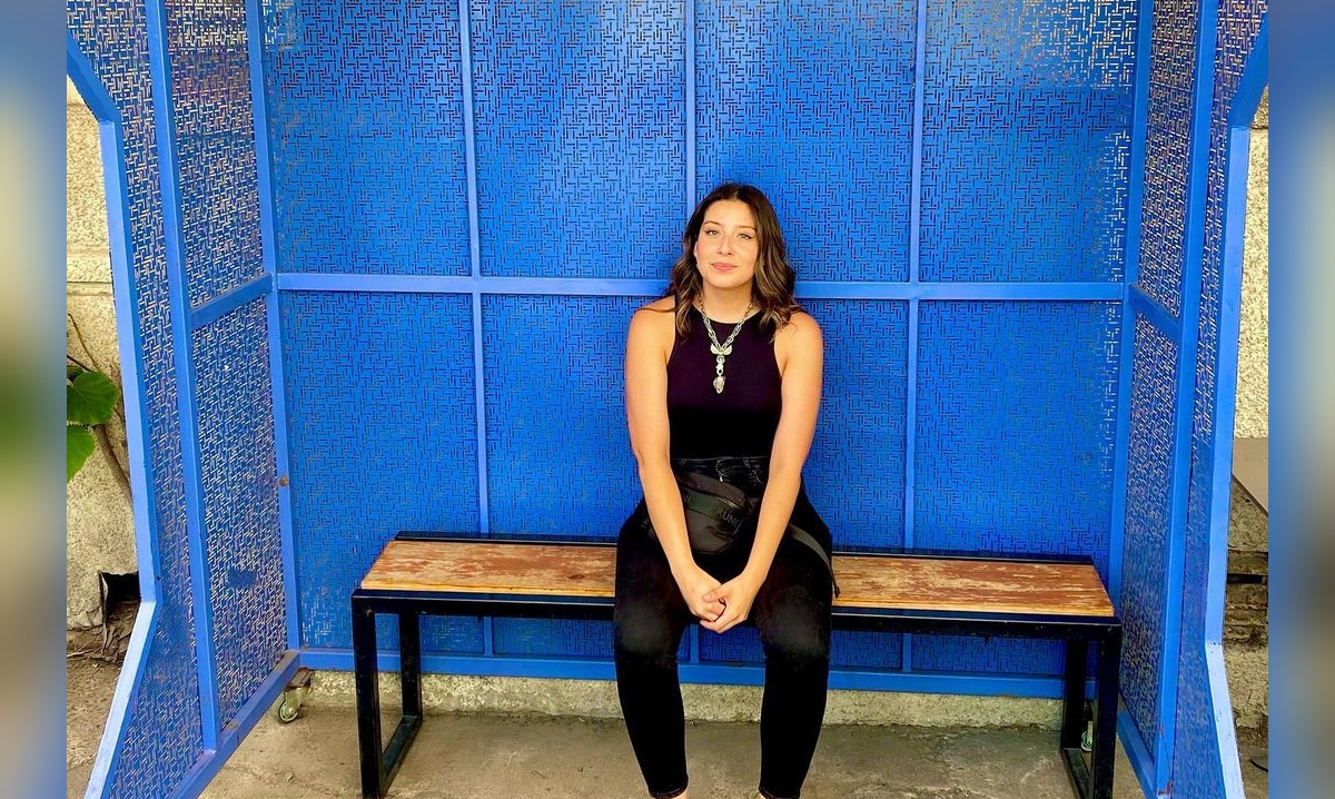 María José Quintanilla mostró particular atuendo con el que atendió a Seremi: 