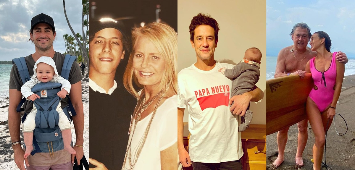 Así celebraron los famosos el día del padre: Máximo dedicó mensaje especial a Cecilia Bolocco