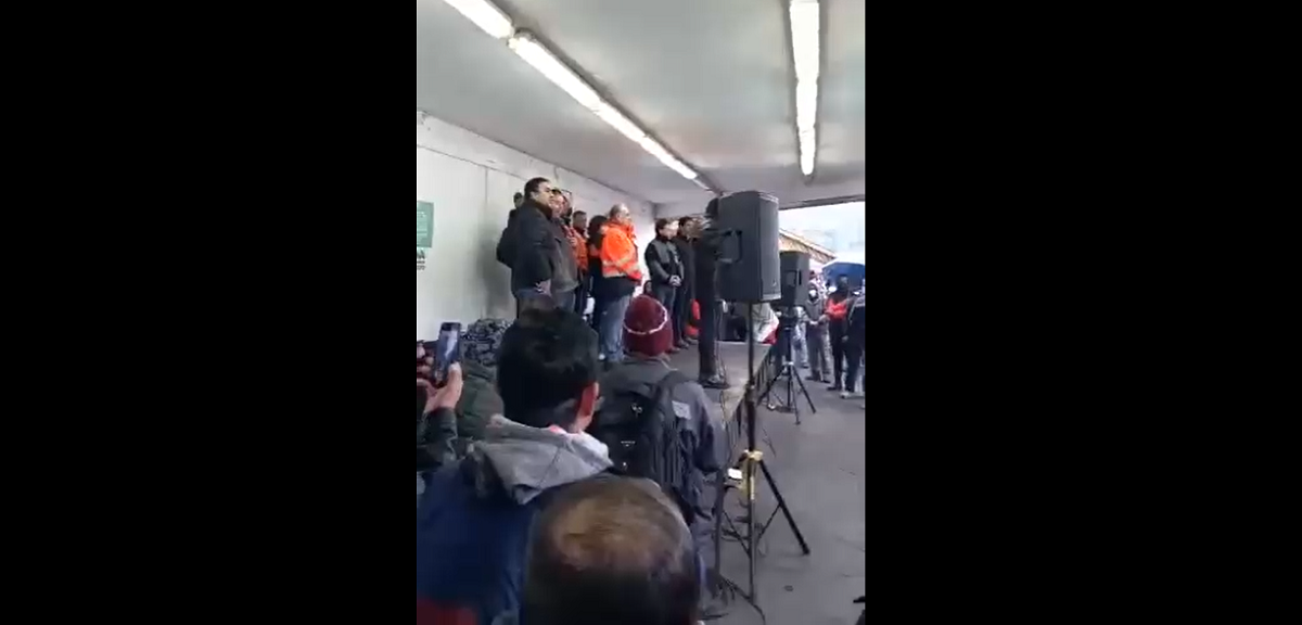 Dirigente de Codelco trata de 