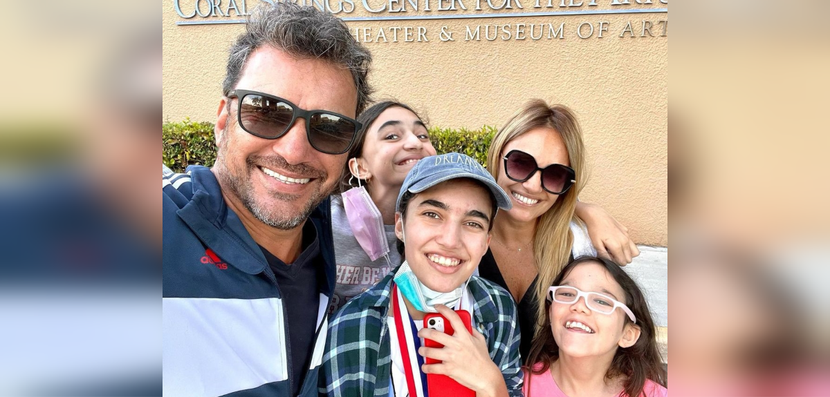 Douglas y Ana Sol Romero celebraron importante logro académico de Julieta, su hija mayor
