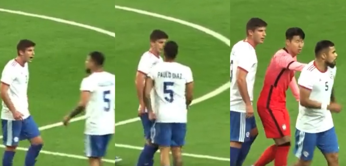 El 'encontrón' entre Benjamín Kuscevic y Paulo Díaz que la TV no transmitió: Son tuvo que separarlos