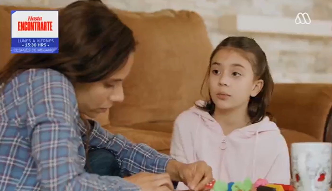 Escena Celeste y Tamara en Amar Profundo