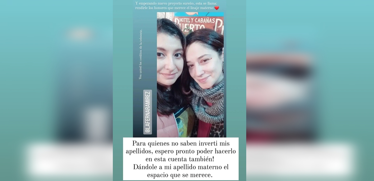 Fernanda Salazar Ramírez: actriz de "La ley de Baltazar" anunció que cambió orden de sus apellidos