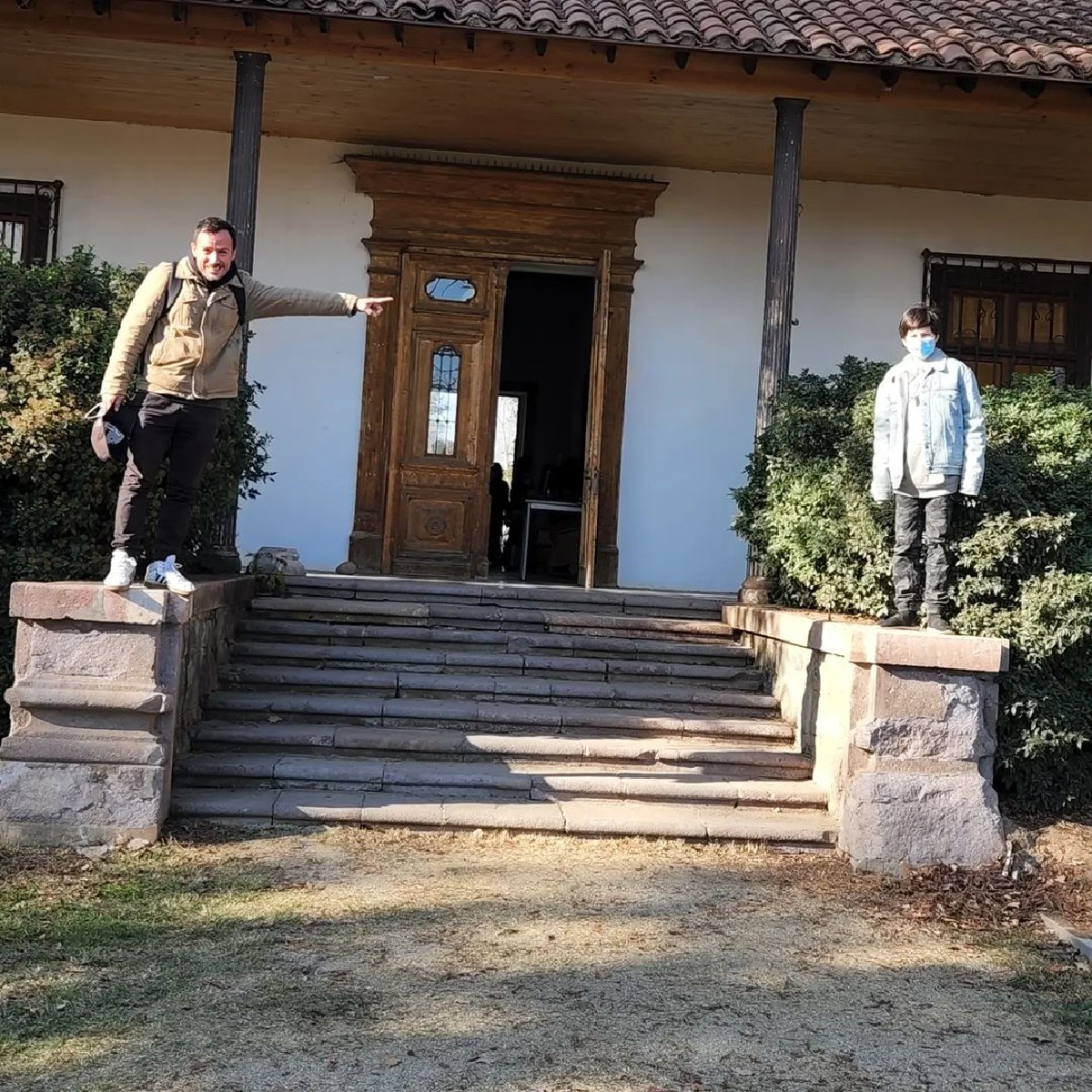 Gonzalo Egas casona reality con Noah