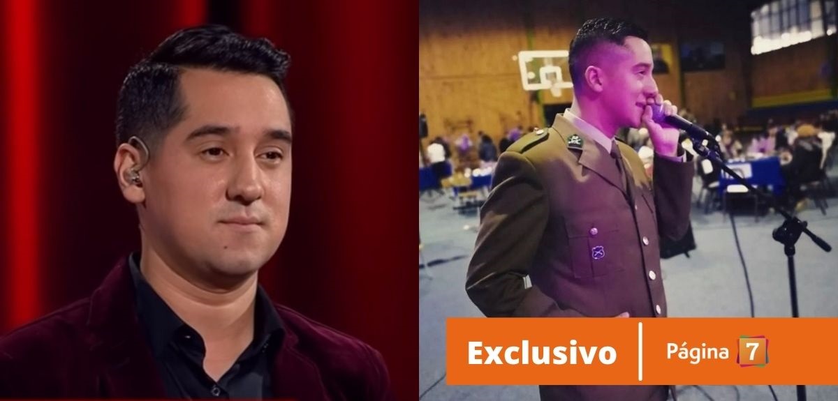 Héctor Lara cuenta cómo compatibiliza su labor en Carabineros y en The Voice: 